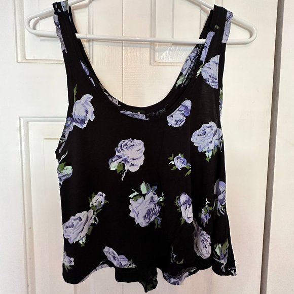 Talula Floral Crop Top - Picture 1 of 3